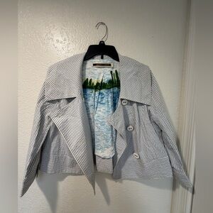 Anthropologie Daughters of the Liberation Cropped Jacket